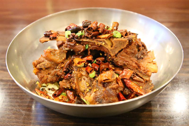 spicy pork meat bone 香辣巴骨肉 <img title='Spicy & Hot' align='absmiddle' src='/css/spicy.png' /> <img title='Spicy & Hot' align='absmiddle' src='/css/spicy.png' />